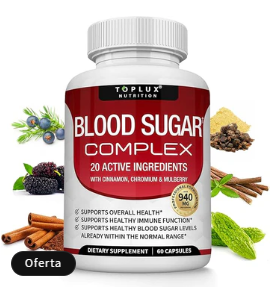 Blood Sugar Complex - 20 Vitaminas y Minerales T